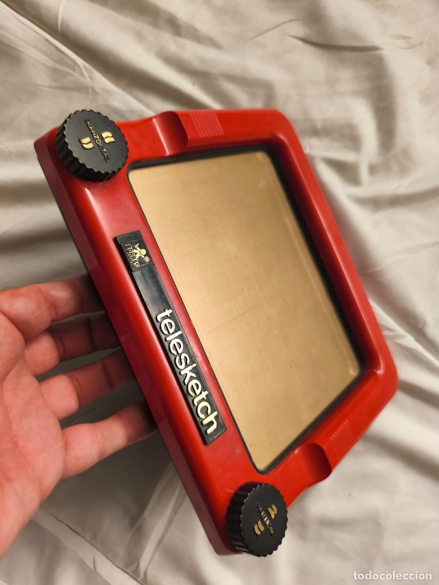 Juguetes antiguos y Juegos de colecci&oacute;n: Telesketch. Versi&oacute;n espa&ntilde;ola del Etch A Sketch.