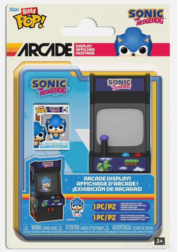 Juguetes antiguos y Juegos de colecci&oacute;n: Juguete Bitty POP! Arcade - Sonic - Sonic The Hedgehog OFERTA