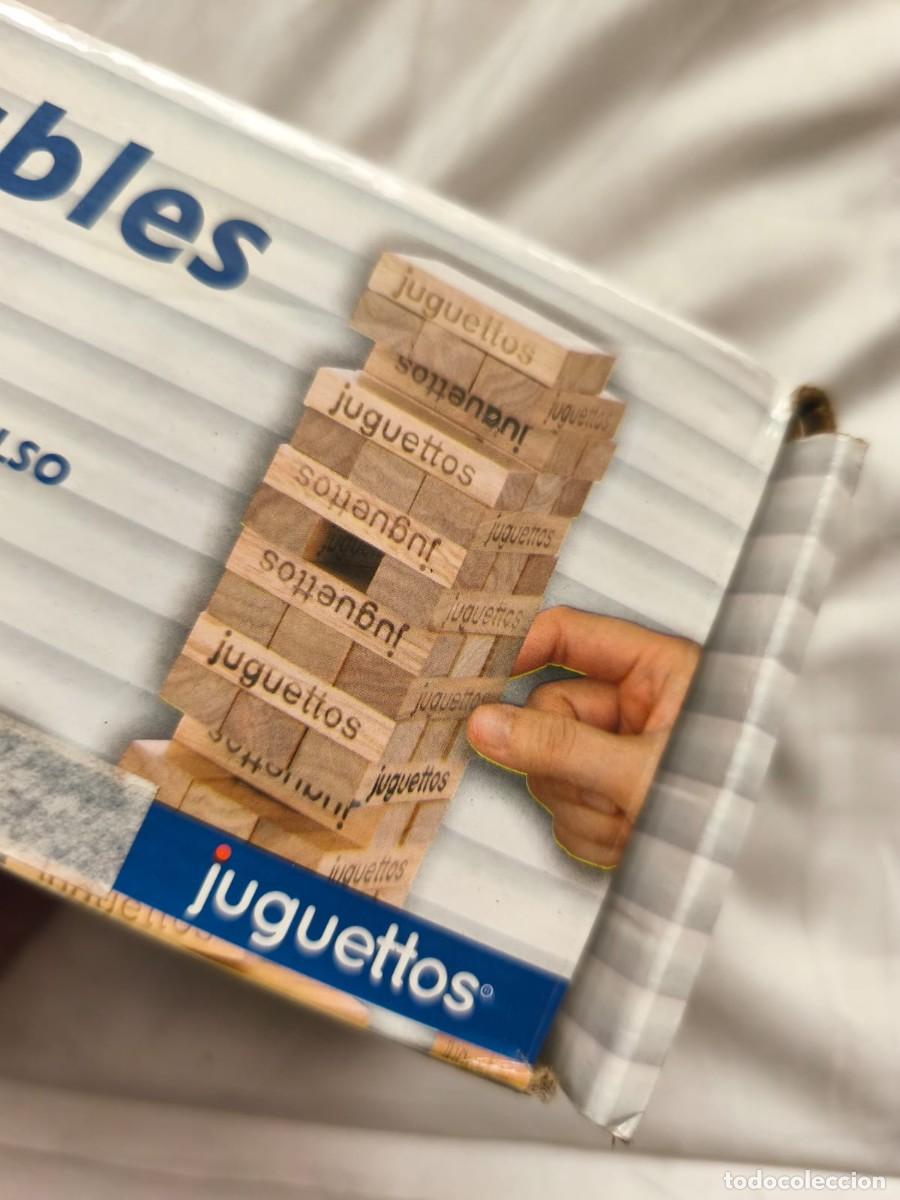 Juguetes antiguos y Juegos de colecci&oacute;n: Caja de ⁠Tetoca Bloques Apilables de Madera. Jugguetos.