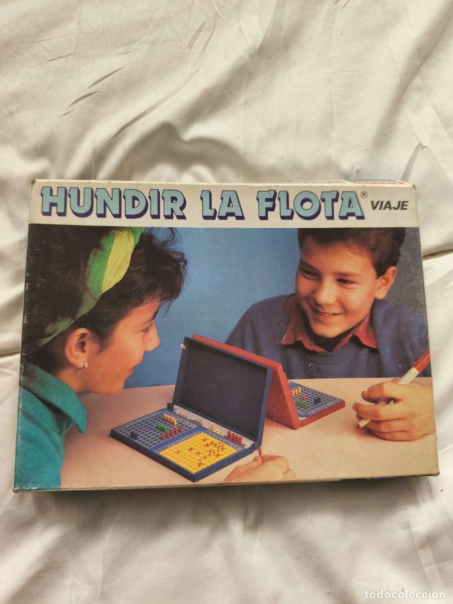 Juguetes antiguos y Juegos de colecci&oacute;n: &rdquo;Hundir la Flota Viaje&rdquo;. Versi&oacute;n port&aacute;til.
