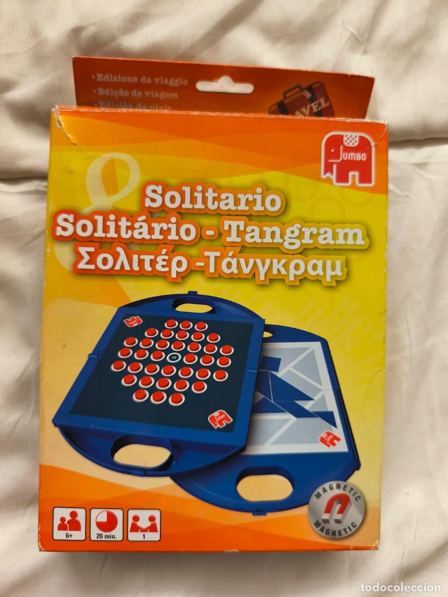 Juguetes antiguos y Juegos de colecci&oacute;n: Juego de mesa ⁠Solitario - Tangram Reiseditie de Jumbo.