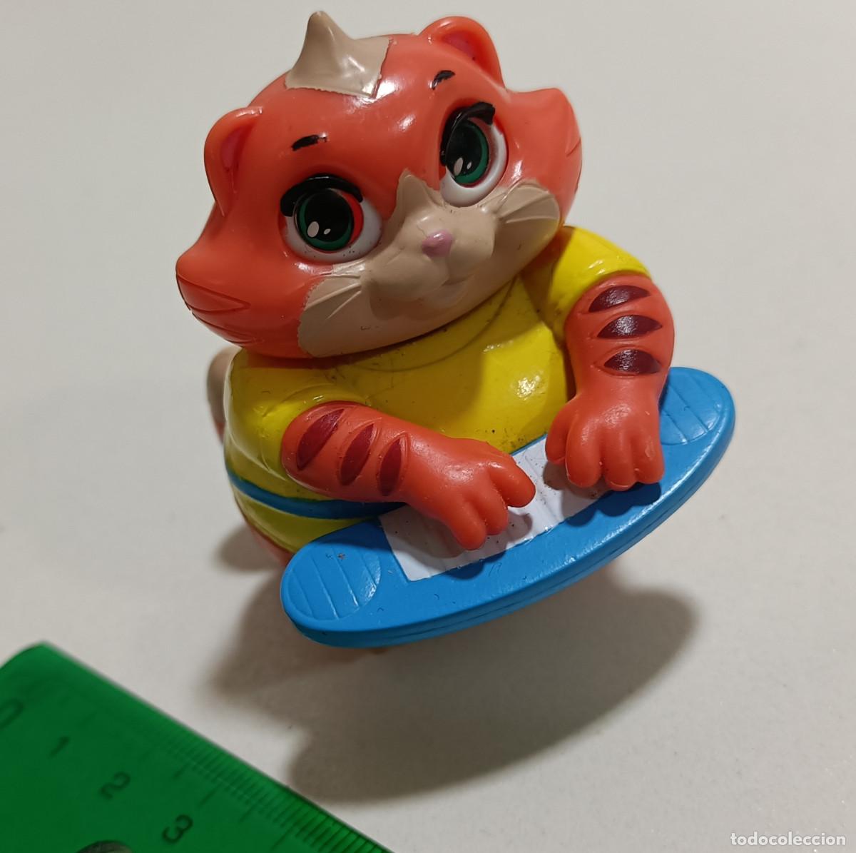 Juguetes antiguos y Juegos de colecci&oacute;n: Alb&oacute;ndiga gato gatete mu&ntilde;eco figura serie tv 44 gatos teclado
