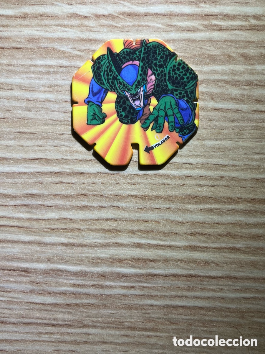 Juguetes antiguos y Juegos de colecci&oacute;n: TAZO DRAGON BALL Z N&ordm; 33. Celula 2&ordf; fase. 8 puntos. Octogonal. Volador. Dragonball. Matutano