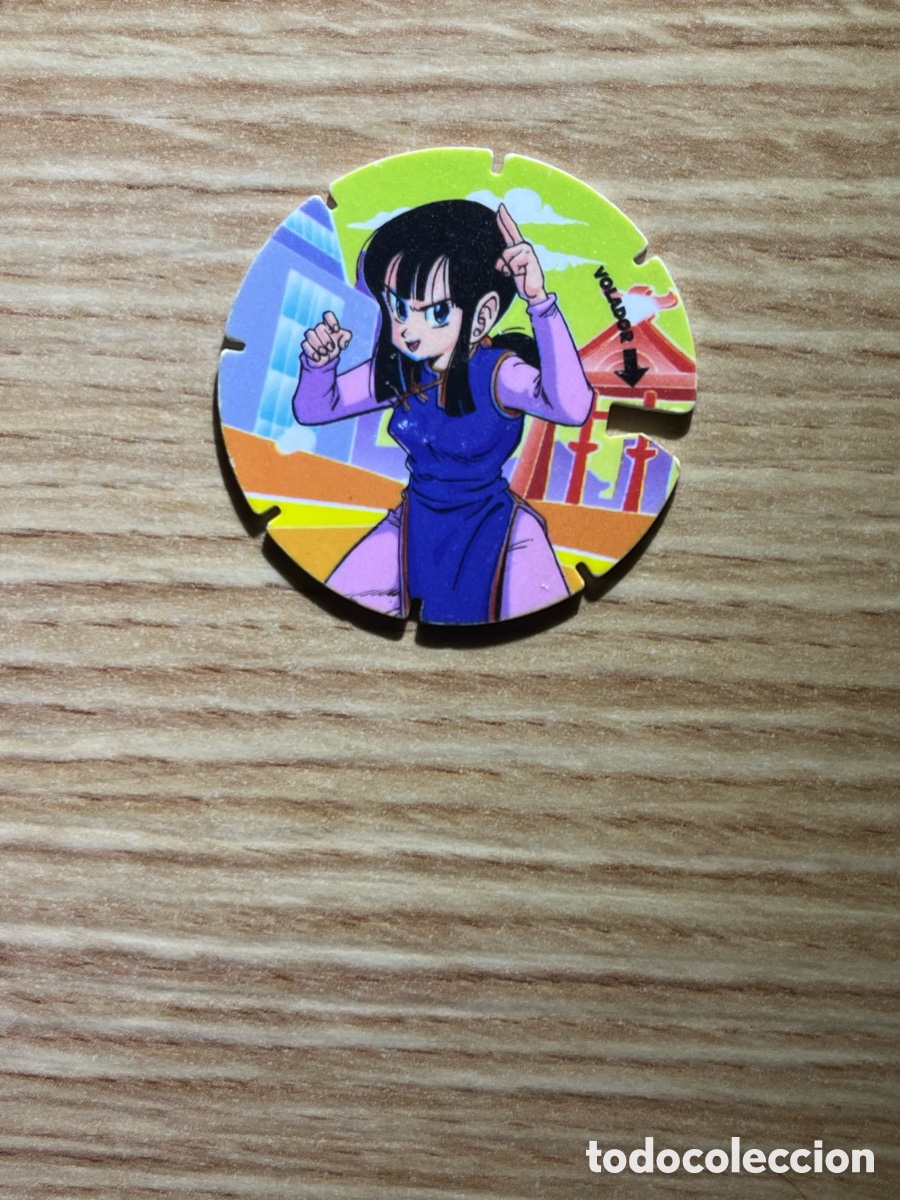 Juguetes antiguos y Juegos de colecci&oacute;n: TAZO DRAGON BALL Z N&ordm; 26. Chichi. 5 puntos. Volador. Dragonball. Matutano