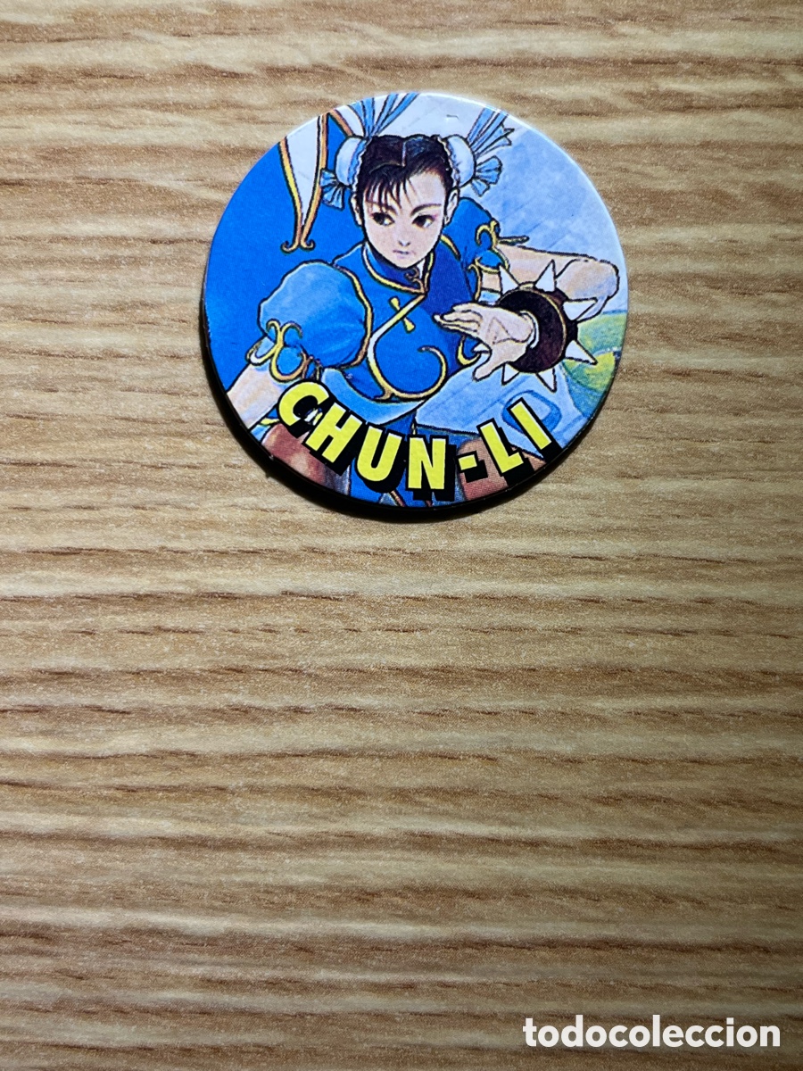 Juguetes antiguos y Juegos de colecci&oacute;n: TAZO STREET FIGHTER II 2 N&ordm; 20. Chun-Li. Chicle golosinas Vidal. Chunli. Capcom. Cart&oacute;n