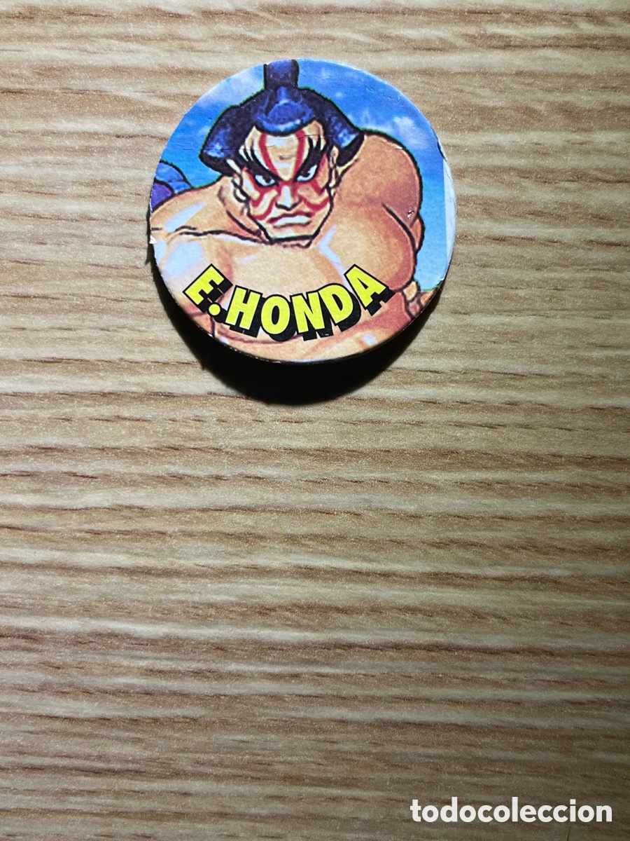 Juguetes antiguos y Juegos de colecci&oacute;n: TAZO STREET FIGHTER II 2 N&ordm; 27. E. Honda. Chicle golosinas Vidal. Capcom. Cart&oacute;n