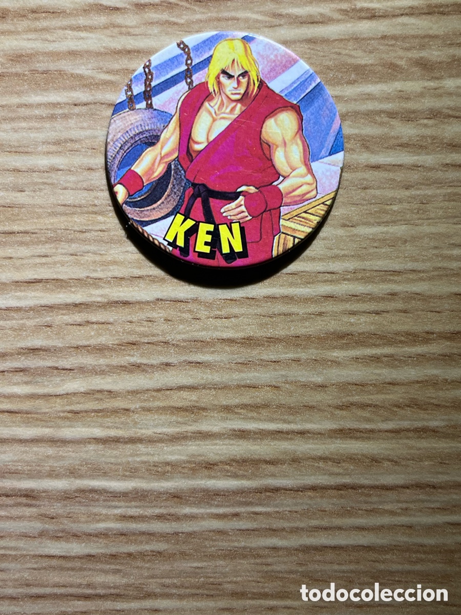 Juguetes antiguos y Juegos de colecci&oacute;n: TAZO STREET FIGHTER II 2 N&ordm; 31. Ken. Chicle golosinas Vidal. Capcom. Cart&oacute;n