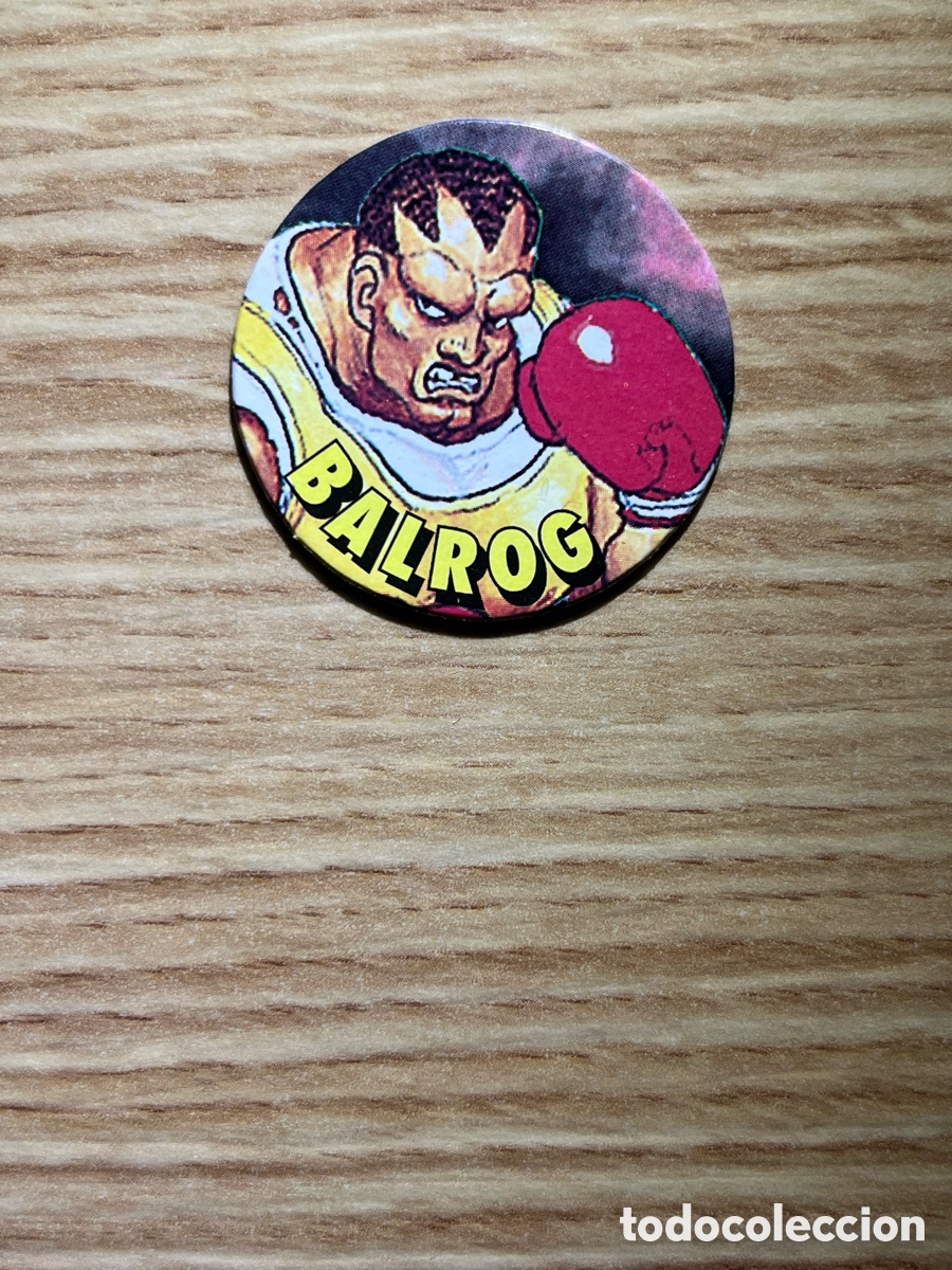 Juguetes antiguos y Juegos de colecci&oacute;n: TAZO STREET FIGHTER II 2 N&ordm; 32. Balrog. Chicle golosinas Vidal. Capcom. Cart&oacute;n