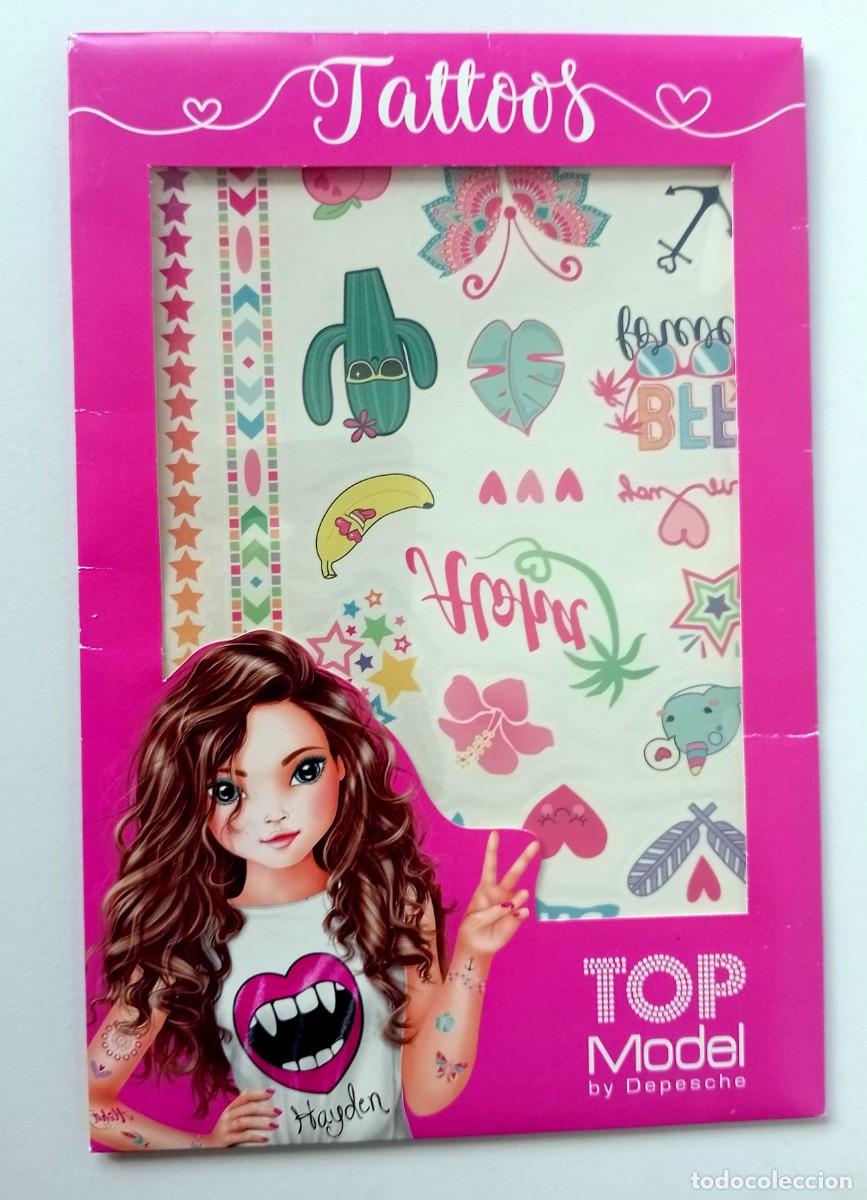 Juguetes antiguos y Juegos de colecci&oacute;n: TATTOOS TOP MODEL TATUAJES
