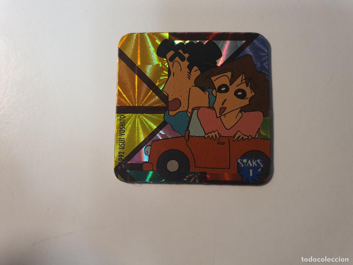 Antique Toys and Collectible Games: TAZO STAKS CROMO SHINCHAN -- 1992 -- PANINI -- N&ordm; 1