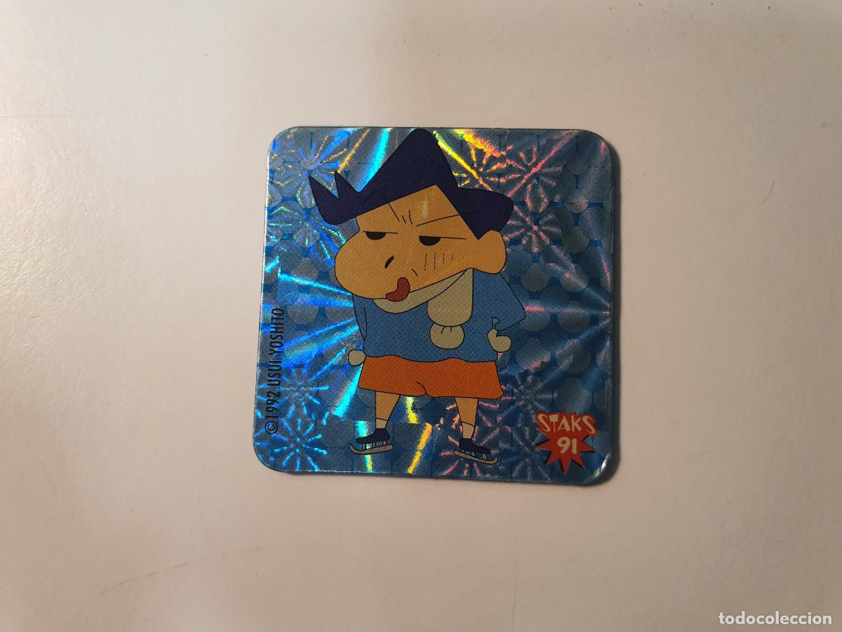 Antique Toys and Collectible Games: TAZO STAKS CROMO SHINCHAN -- 1992 -- PANINI -- N&ordm; 91