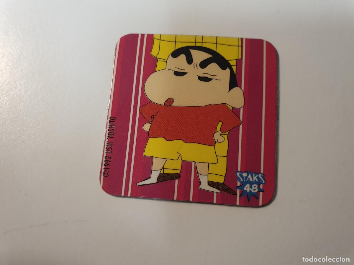 Giocattoli antichi e Giochi di collezione: TAZO STAKS CROMO SHINCHAN -- 1992 -- PANINI -- N&ordm; 48