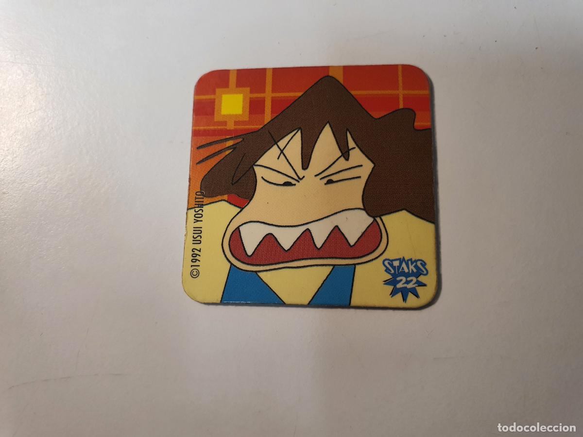 Giocattoli antichi e Giochi di collezione: TAZO STAKS CROMO SHINCHAN -- 1992 -- PANINI -- N&ordm; 22