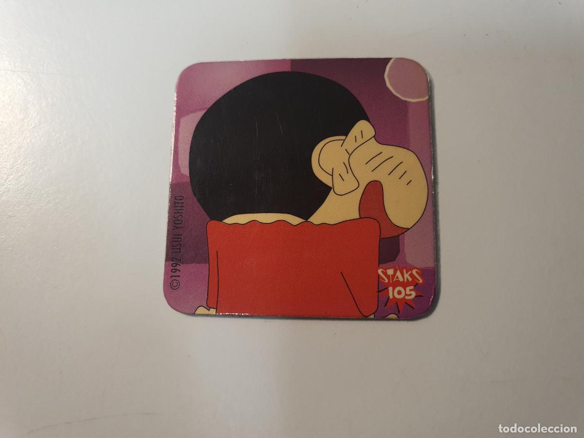 Giocattoli antichi e Giochi di collezione: TAZO STAKS CROMO SHINCHAN -- 1992 -- PANINI -- N&ordm; 105
