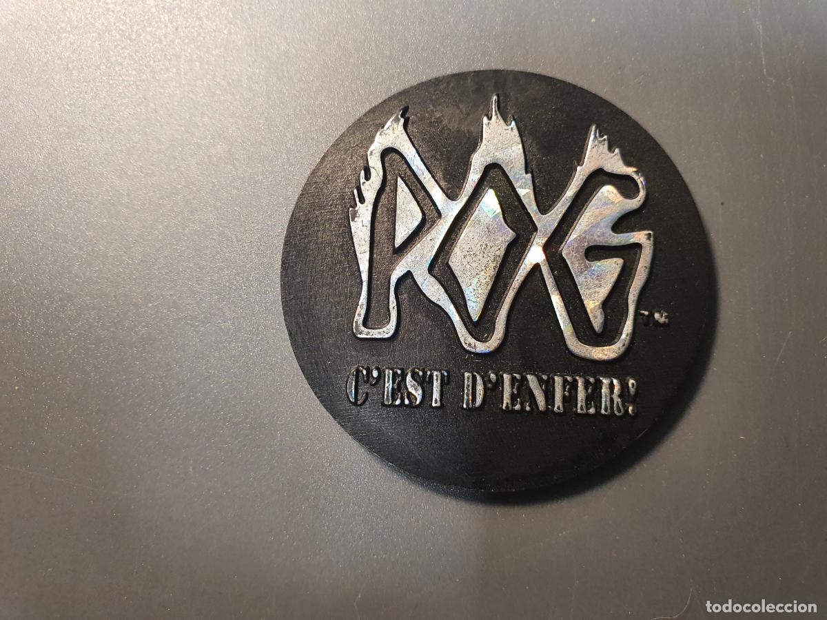 Juguetes antiguos y Juegos de colecci&oacute;n: TAZO AVIMAGE POG PLASTICO DURO