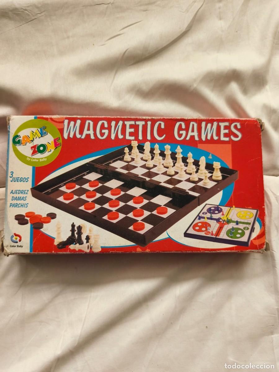Juguetes antiguos y Juegos de colecci&oacute;n: Juego de mesa magn&eacute;tico 3 en 1 de la marca Color Baby.