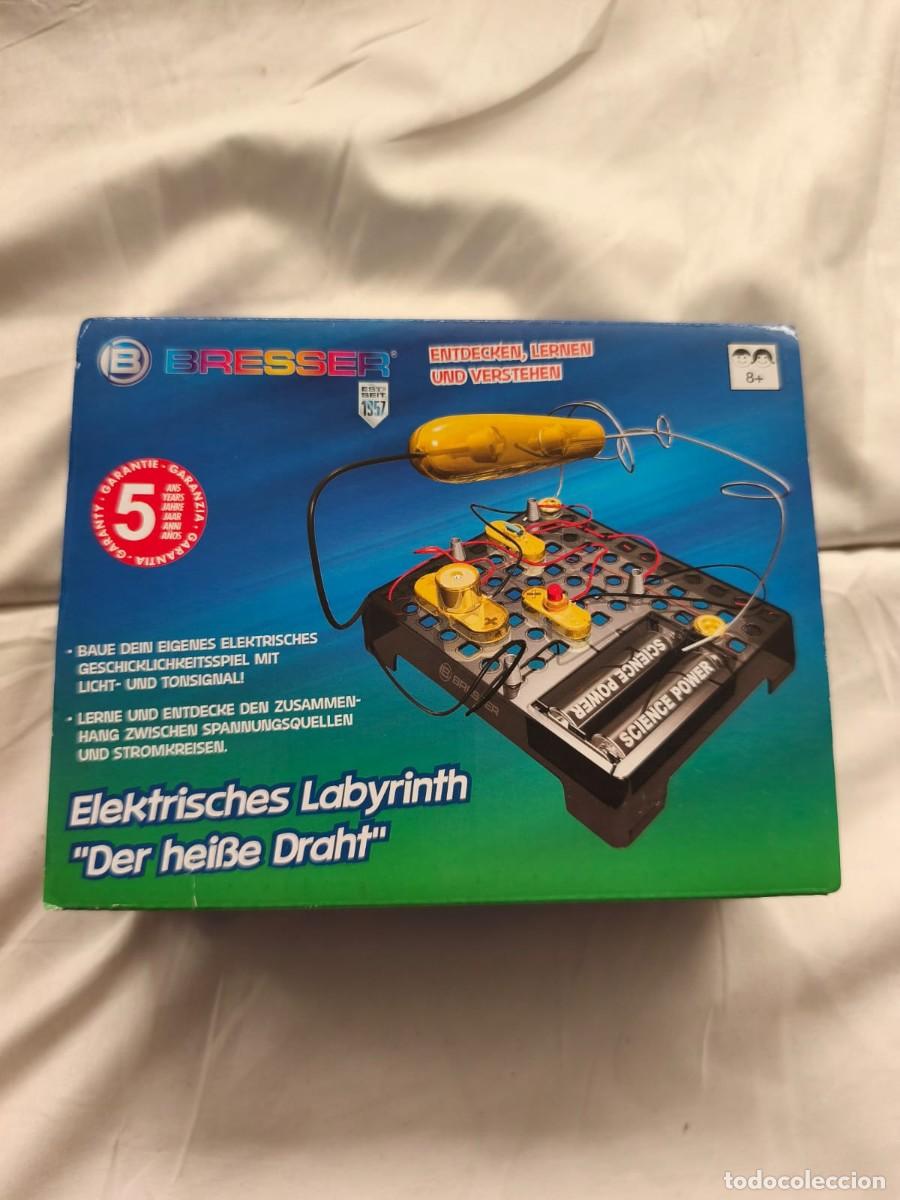 Juguetes antiguos y Juegos de colecci&oacute;n: Juego educativo ⁠Elektrisches Labyrinth &rdquo;Der hei&szlig;e Draht&rdquo;. El laberinto el&eacute;ctrico. Bresser.