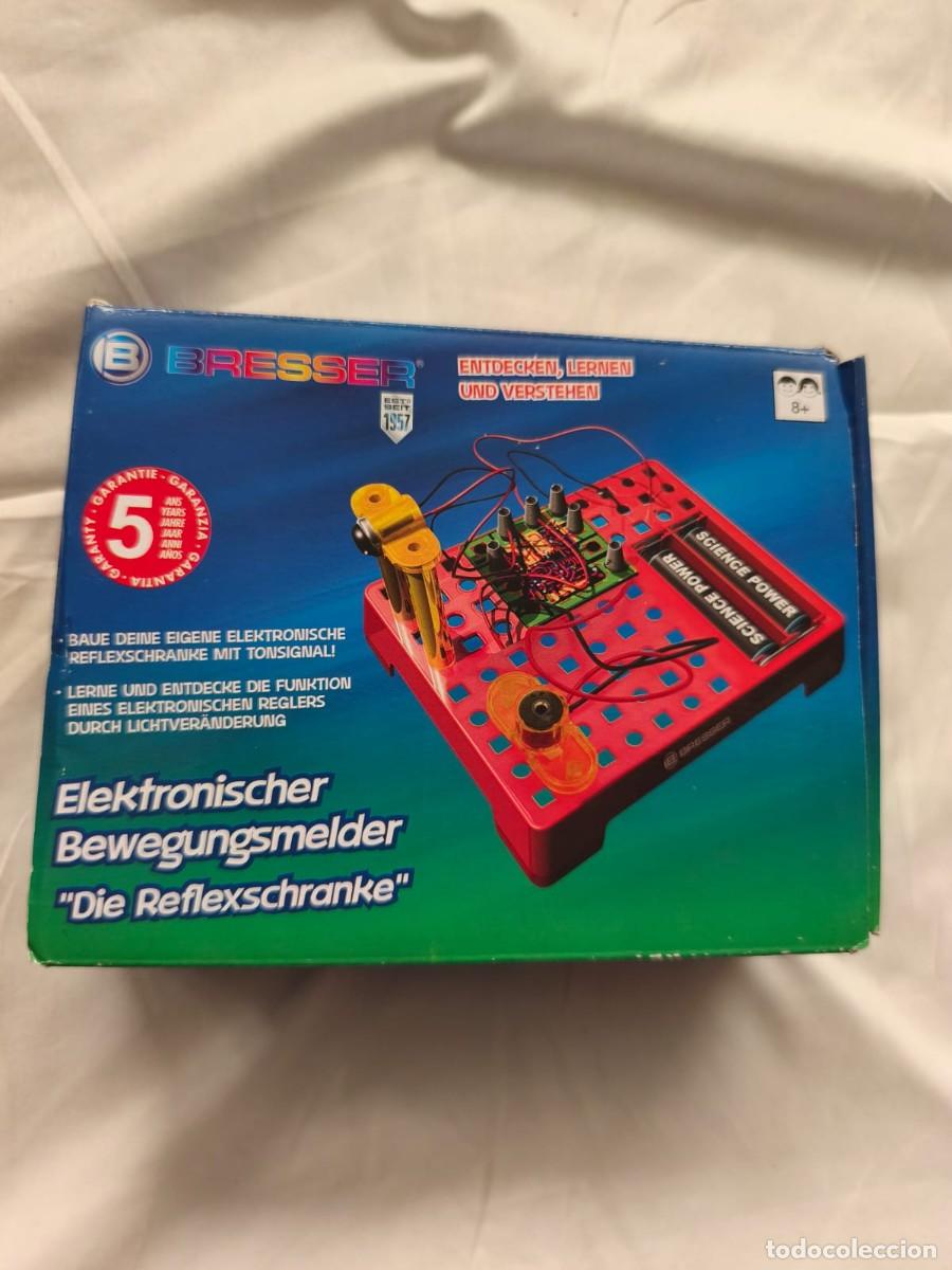 Juguetes antiguos y Juegos de colecci&oacute;n: Caja del kit de experimentos cient&iacute;ficos ⁠Bresser Junior Elektronischer Bewegungsmelder .