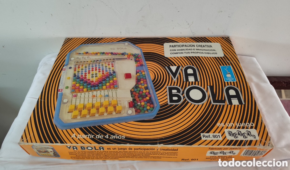 Juguetes antiguos y Juegos de colecci&oacute;n: Juego Va bola a&ntilde;os 80-90