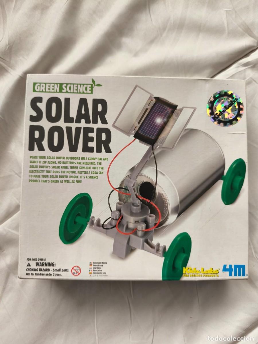 Juguetes antiguos y Juegos de colecci&oacute;n: kit de ciencia ⁠4M Green Science Solar Rover, dise&ntilde;ado para construir un veh&iacute;culo rob&oacute;tico.