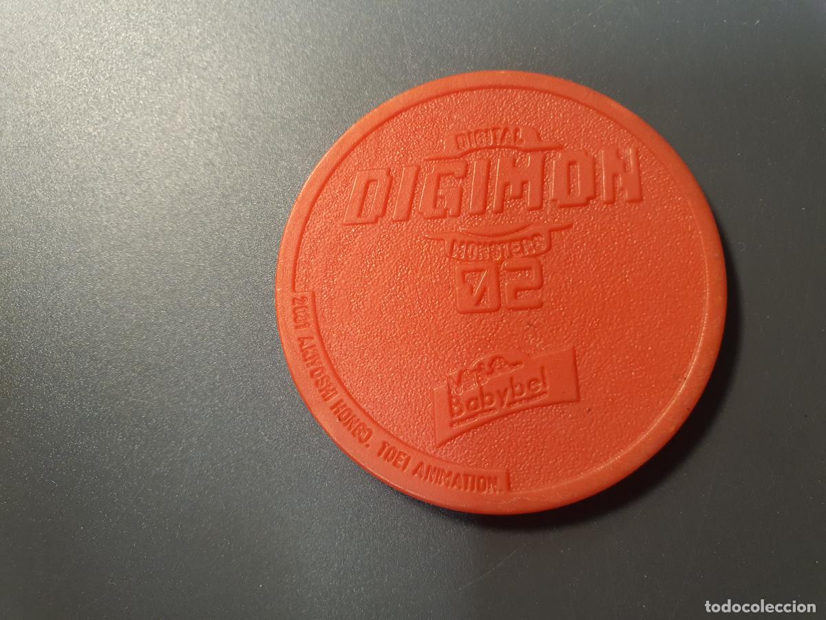 Brinquedos antigos e Jogos de cole&ccedil;&atilde;o: TAZO MASTER BABYBEL -- DIGIMON 02 - ROJO