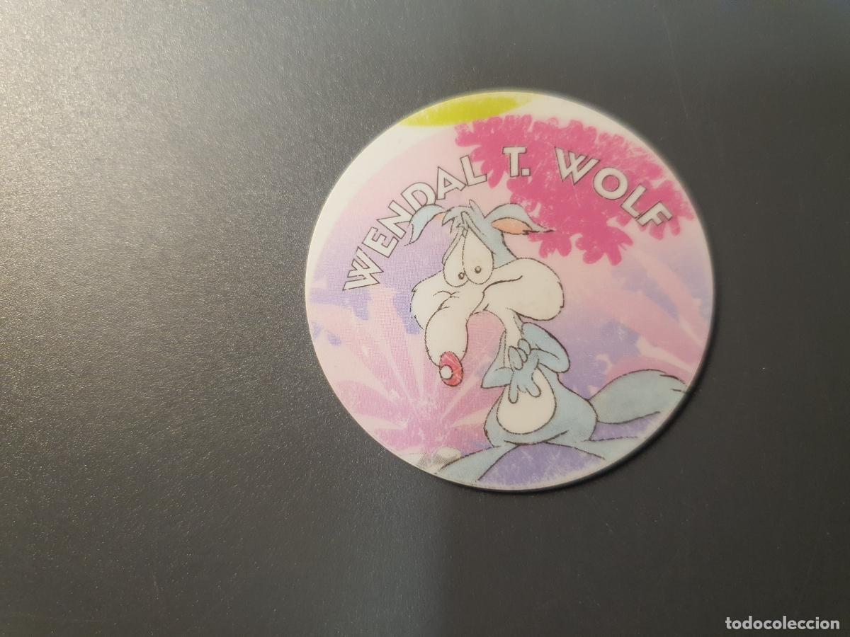 Juguetes antiguos y Juegos de colecci&oacute;n: TAZO MATUTANO 1994 - SUPER TAZO - TINY TOON - TAZO VERDE - ERROR DESPLAZADO --
