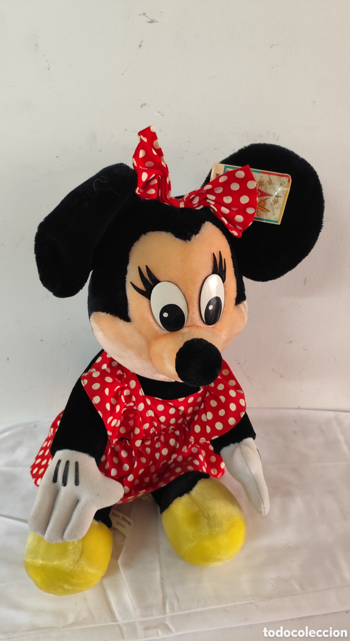 Juguetes antiguos y Juegos de colecci&oacute;n: Peluche de Minnie Mouse de los a&ntilde;os 90, original de Disneyland
