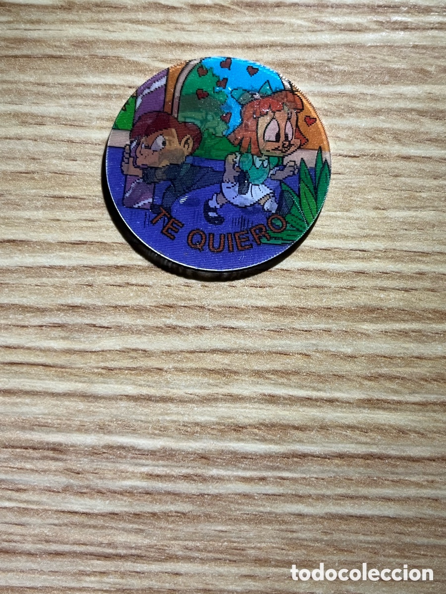 Juguetes antiguos y Juegos de colecci&oacute;n: MAGIC TAZO N&ordm; 126. Elmyra. Te quiero. 2 puntos. Holograma. Matutano