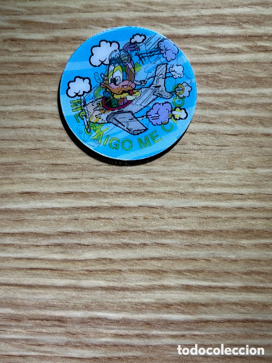 Juguetes antiguos y Juegos de colecci&oacute;n: MAGIC TAZO N&ordm; 143. Plucky Duck. Me caigo me caigo. 2 puntos. Holograma. Matutano. Serie rosa