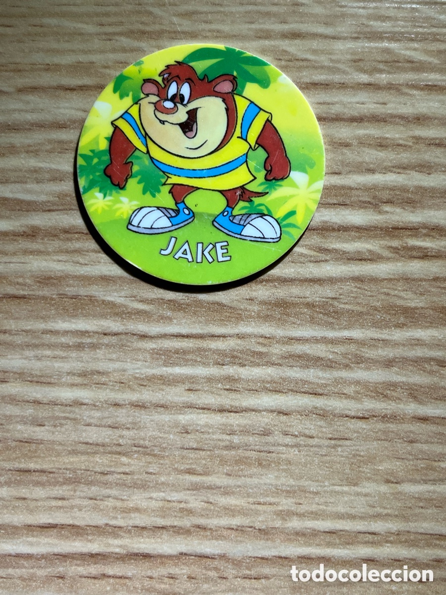 Giocattoli antichi e Giochi di collezione: SUPER TAZO N&ordm; 75. Taz Man&iacute;a. Jake. 2 puntos. Matutano. Serie verde