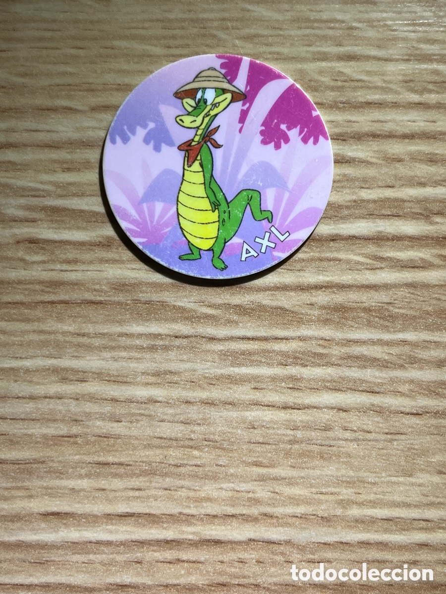 Juguetes antiguos y Juegos de colecci&oacute;n: SUPER TAZO N&ordm; 79. Taz Man&iacute;a. Axl. 2 puntos. Matutano. Serie verde