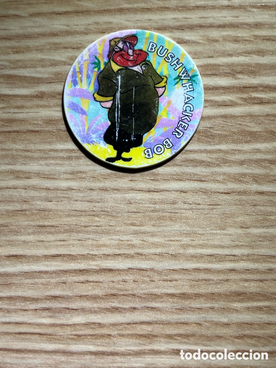 Brinquedos antigos e Jogos de cole&ccedil;&atilde;o: SUPER TAZO N&ordm; 85. Taz Man&iacute;a. Bushwhacker Bob. 2 puntos. Matutano. Serie verde