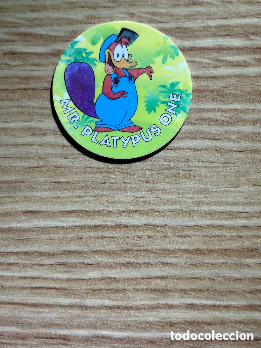 Brinquedos antigos e Jogos de cole&ccedil;&atilde;o: SUPER TAZO N&ordm; 87. Taz Man&iacute;a. Mr. Platypus One. 2 puntos. Matutano. Serie verde