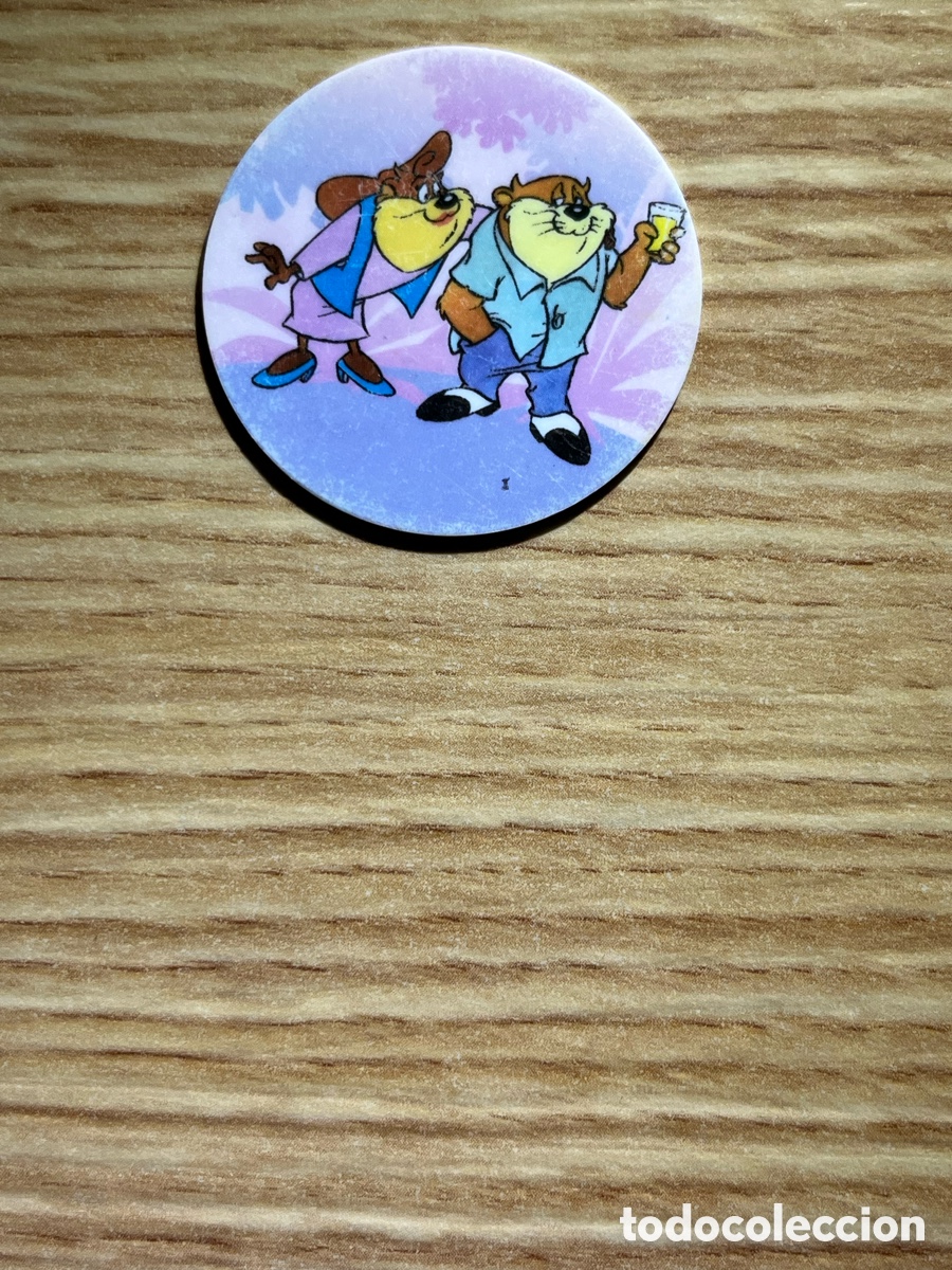 Juguetes antiguos y Juegos de colecci&oacute;n: SUPER TAZO N&ordm; 92. Taz Man&iacute;a. 2 puntos. Matutano. Serie verde