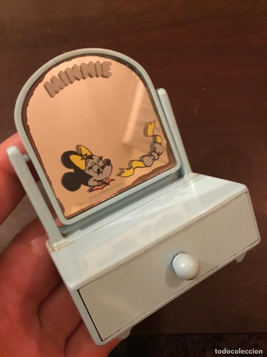 Juguetes antiguos y juegos de colecci&oacute;n: Antiguo juguete minnie mouse espejo tocador walt disney marca Perona