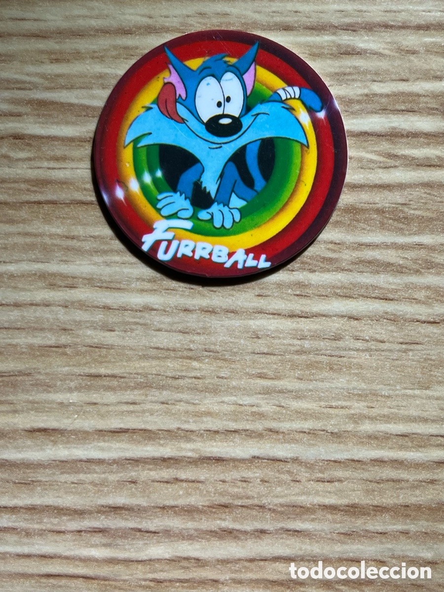 Juguetes antiguos y Juegos de colecci&oacute;n: MEGA TAZO N&ordm; 51. Tiny Toon. Furrball. 3 puntos. Matutano. Serie amarilla