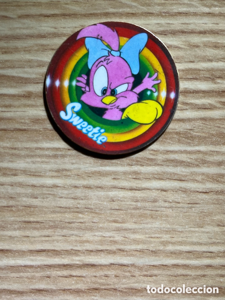 Jouets Anciens et Jeux de collection: MEGA TAZO N&ordm; 52. Tiny Toon. Sweetie. 3 puntos. Matutano. Serie amarilla