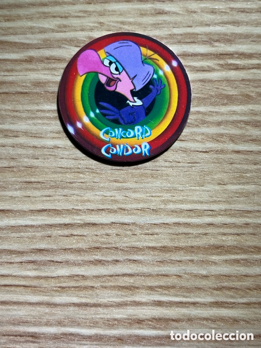 Jouets Anciens et Jeux de collection: MEGA TAZO N&ordm; 55. Tiny Toon. Concord Condor. 3 puntos. Matutano. Serie amarilla