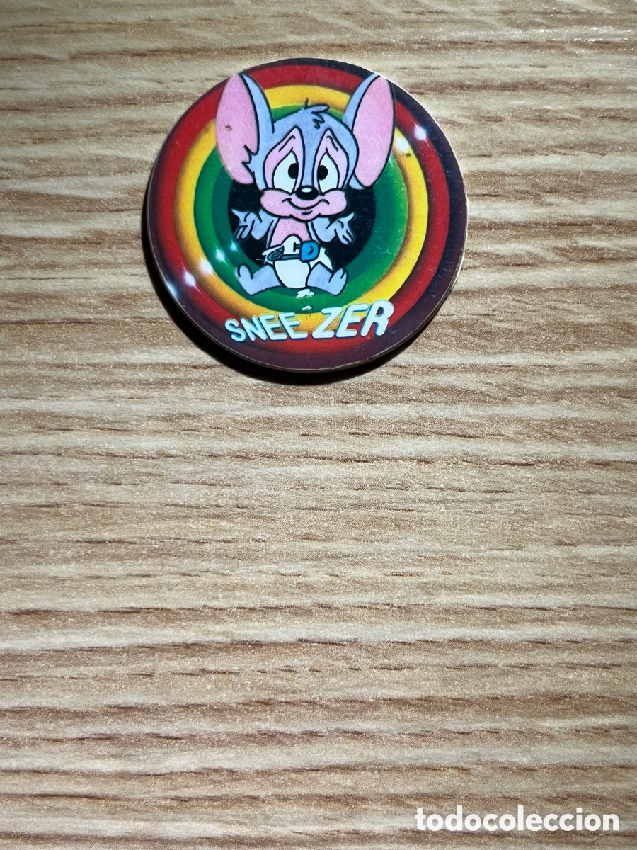 Brinquedos antigos e Jogos de cole&ccedil;&atilde;o: MEGA TAZO N&ordm; 57. Tiny Toon. Sneezer. 3 puntos. Matutano. Serie amarilla