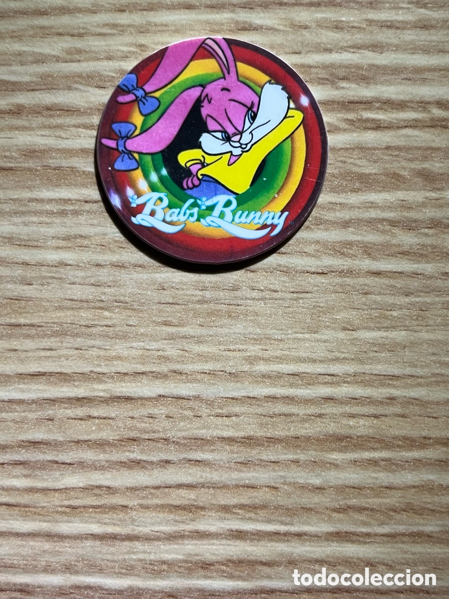 Giocattoli antichi e Giochi di collezione: MEGA TAZO N&ordm; 63. Tiny Toon. Babs Bunny. 3 puntos. Matutano. Serie amarilla
