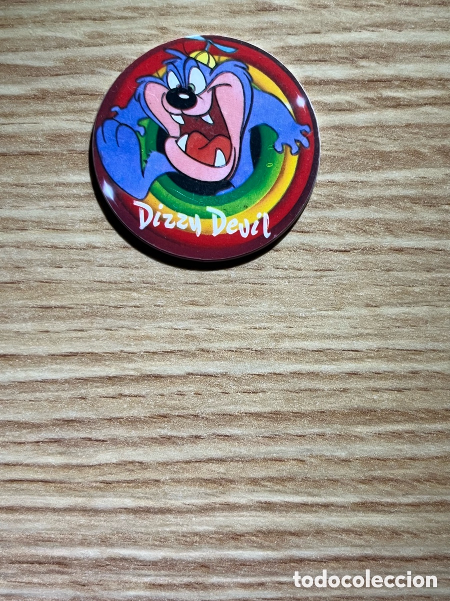 Jouets Anciens et Jeux de collection: MEGA TAZO N&ordm; 66. Tiny Toon. Dizzy Devil. 3 puntos. Matutano. Serie amarilla