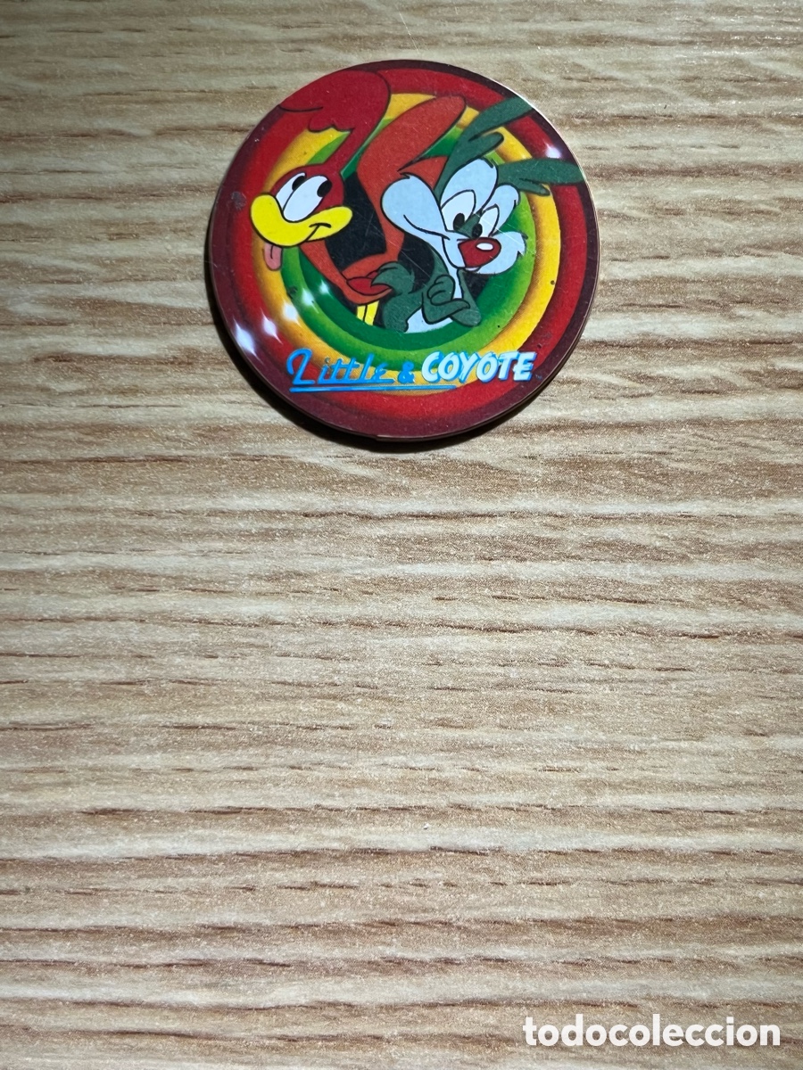 Jouets Anciens et Jeux de collection: MEGA TAZO N&ordm; 70. Tiny Toon. Little & Coyote. 3 puntos. Matutano. Serie amarilla