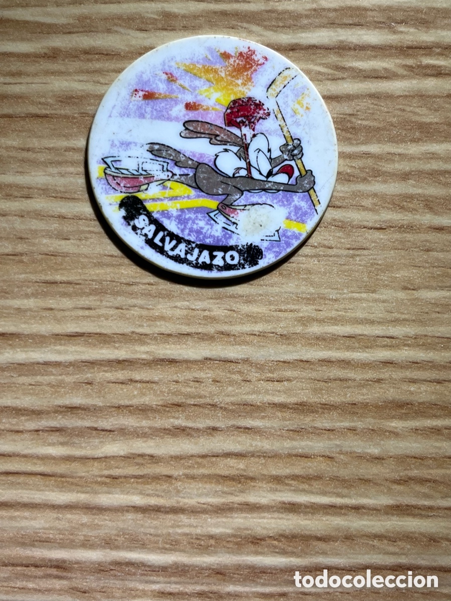 Altes Spielzeug und Spiele: TAZO N&ordm; 11. Calamity Coyote. Salvajazo. 1 punto. Matutano. Serie azul