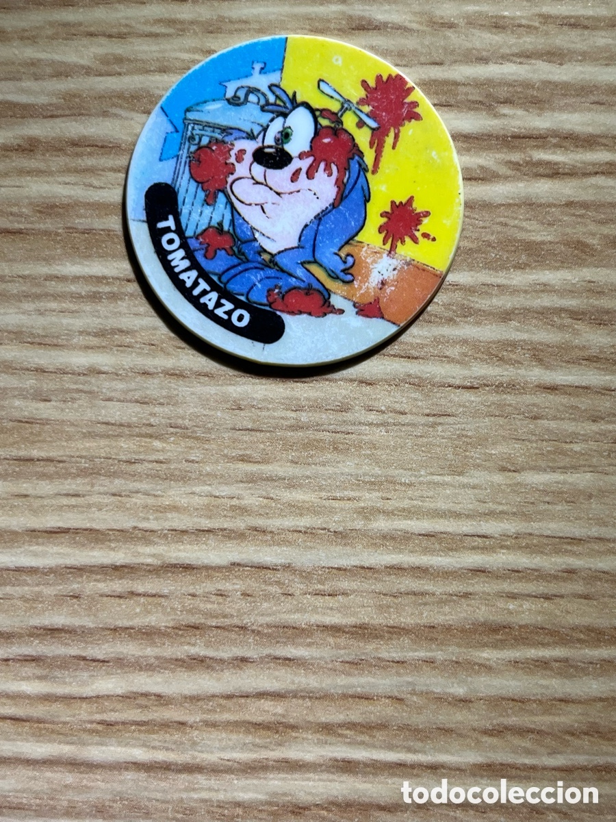 Jouets Anciens et Jeux de collection: TAZO N&ordm; 37. Dizzy Devil. Tomatazo. 1 punto. Matutano. Serie azul