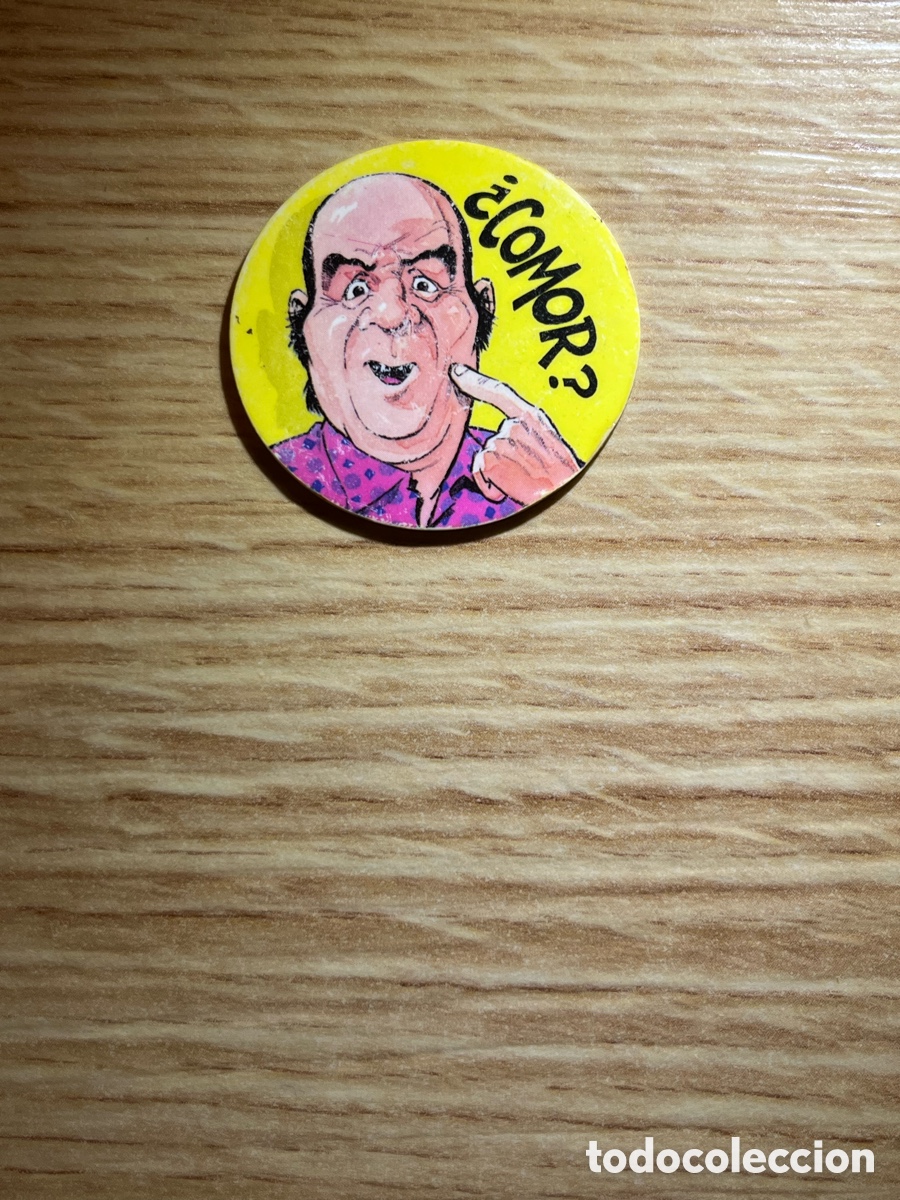 Brinquedos antigos e Jogos de cole&ccedil;&atilde;o: CHIQUI TAZO N&ordm; 5. Chiquito de la Calzada. &iquest;Comor? 2 puntos. Matutano. Serie morada
