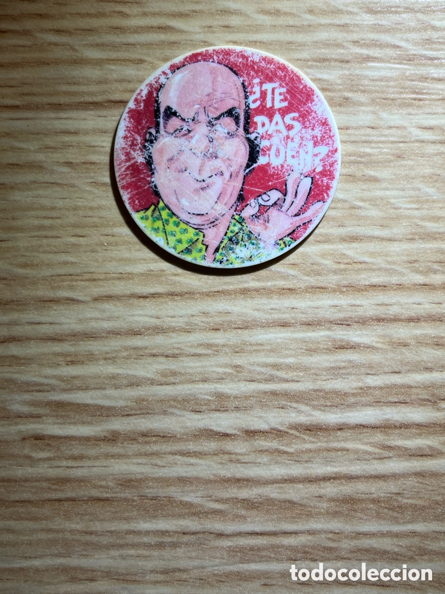 Brinquedos antigos e Jogos de cole&ccedil;&atilde;o: CHIQUI TAZO N&ordm; 6. Chiquito de la Calzada. &iquest;Te das cuen? 2 puntos. Matutano. Serie morada