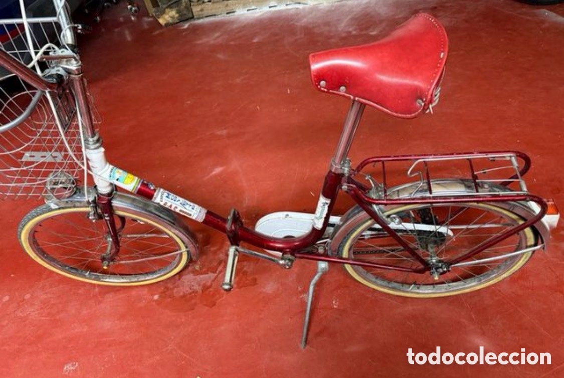 Juguetes antiguos y Juegos de colecci&oacute;n: BICICLETA PLEGABLE Mobylette Especial ruedas 20 pulgadas
