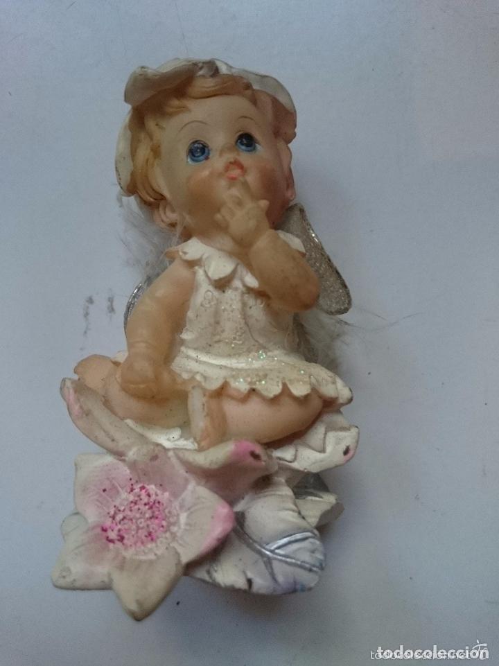 Juguetes antiguos y Juegos de colecci&oacute;n: FIGURA NI&Ntilde;A HADA DE DECORACION