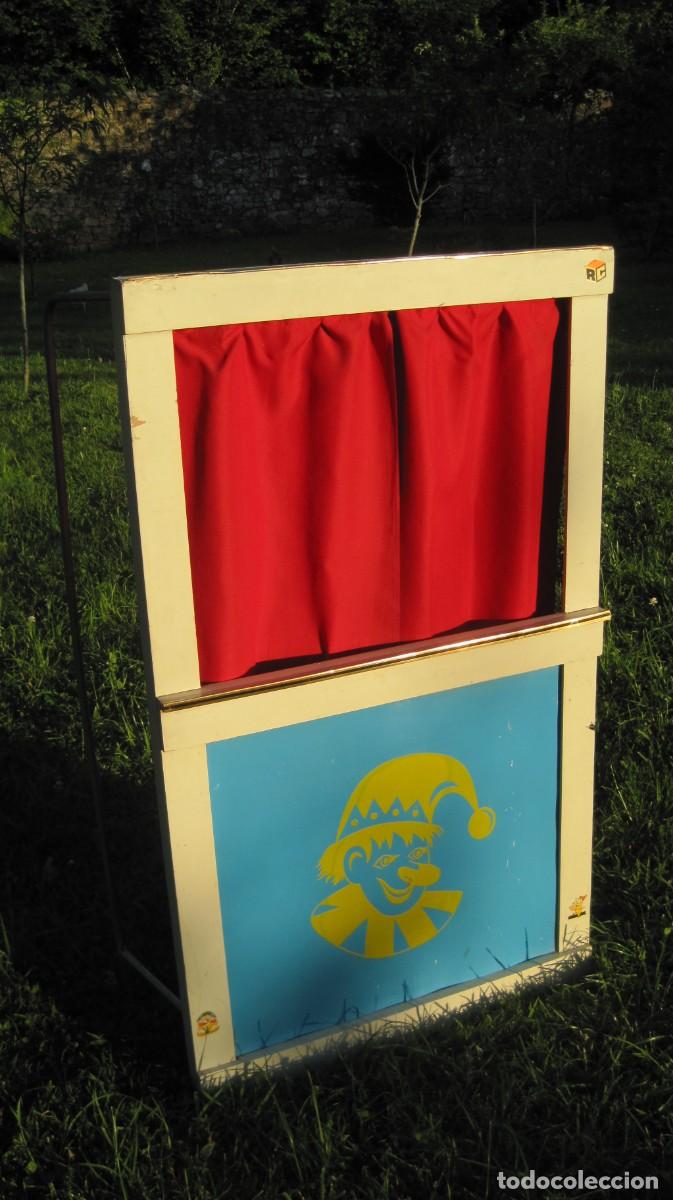 Juguetes antiguos y Juegos de colecci&oacute;n: TEATRILLO INFANTIL DE MADERA - TEATRO - GUI&Ntilde;OL - MARIONETAS - T&Iacute;TERES - A&Ntilde;OS 60