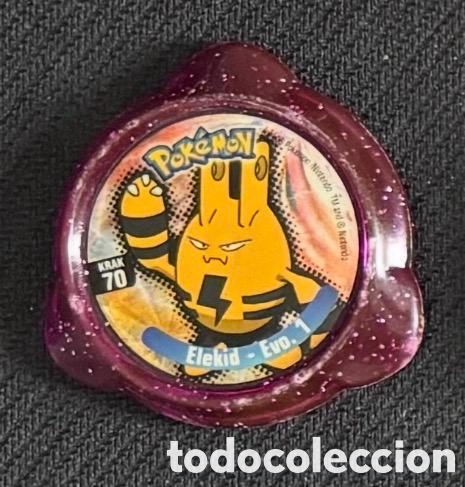 Juguetes antiguos y Juegos de colecci&oacute;n: Tazo Pokemon KRAK 2005 ELEKID 70